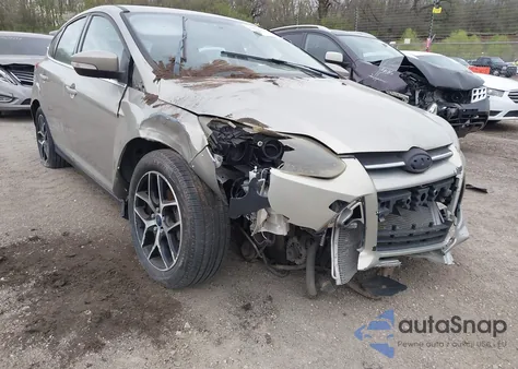 2016 Ford Focus Titanium from USA, damaged, VIN 1FADP3N21GL346002